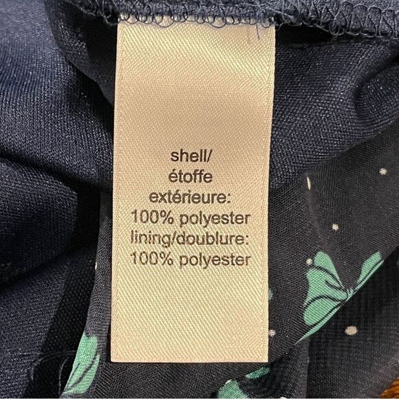 Maurice’s navy bow print Sleeveless mini Dress size small - Picture 9 of 12